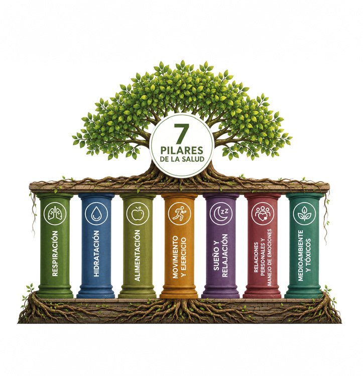 Los 7 pilares de la salud